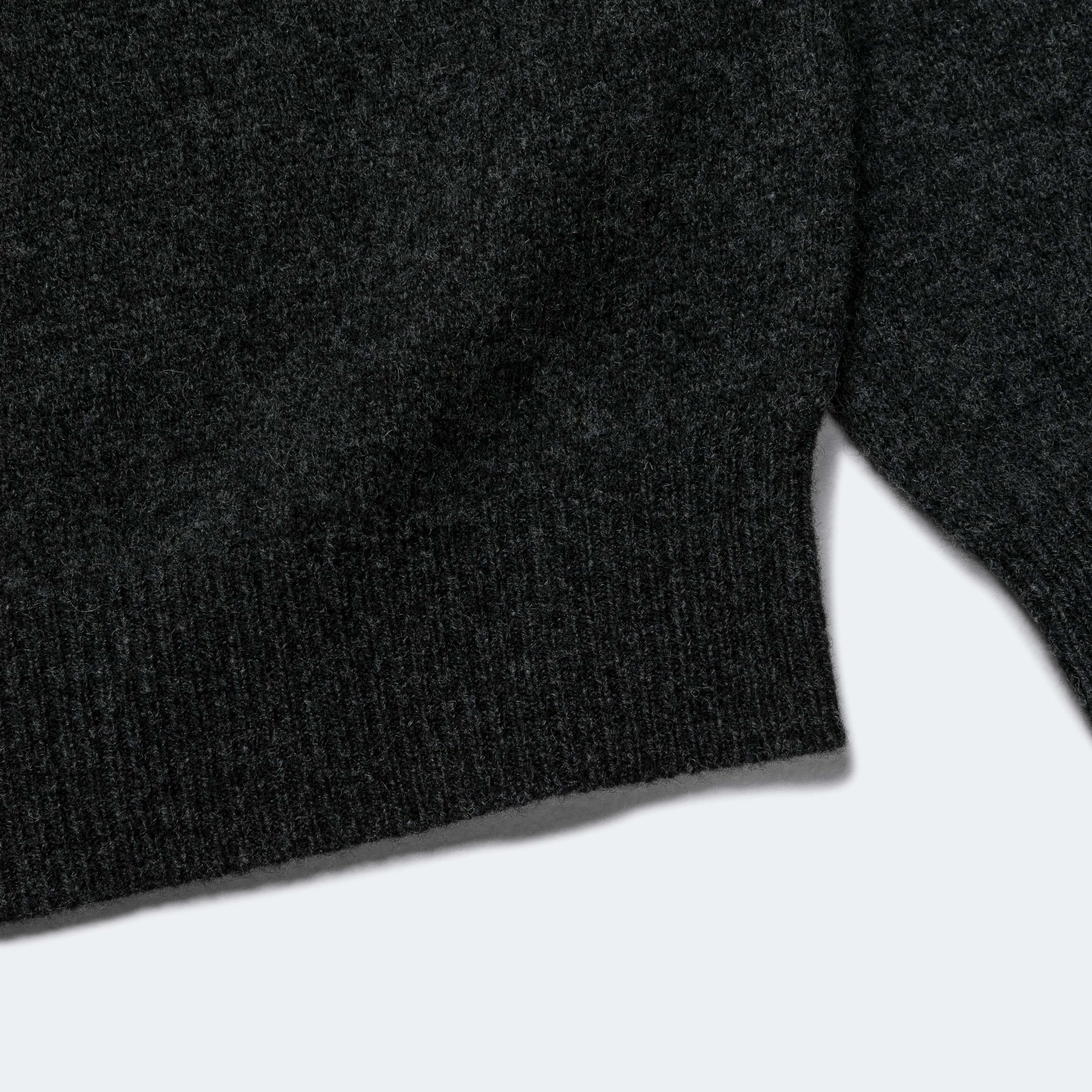 9G Knit Polo - Charcoal