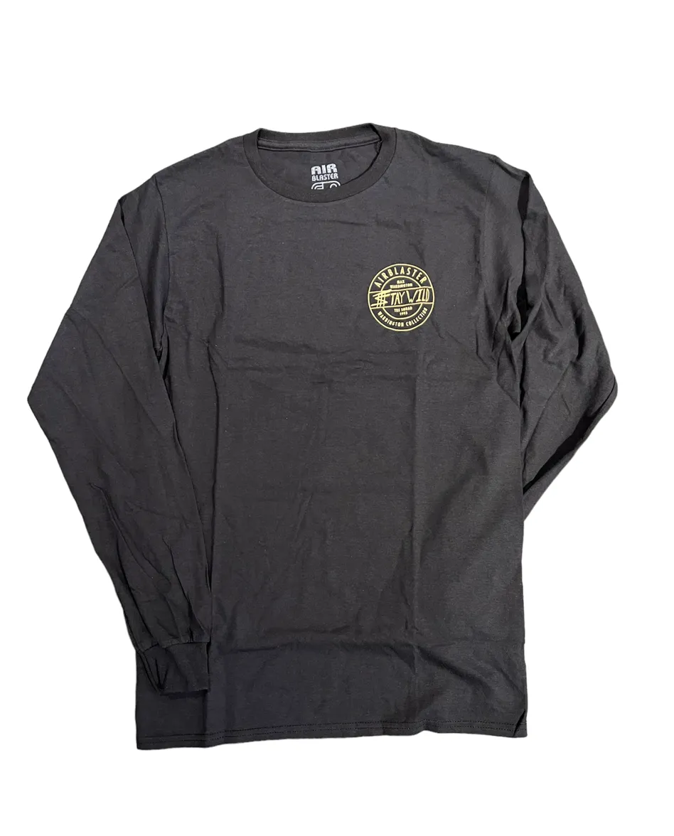 Air Blaster The Wild Long Sleeve Tee - Black