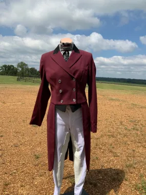 Custom Animo Lageo Tailcoat in Amaranto; Size IT 44