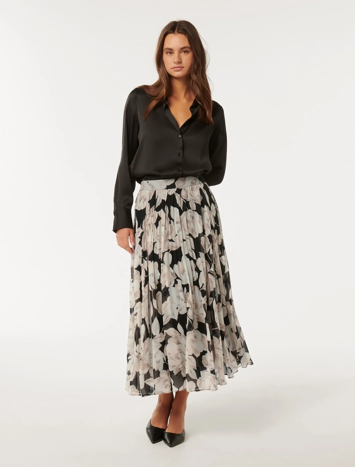 Aurora Pleated Skirt