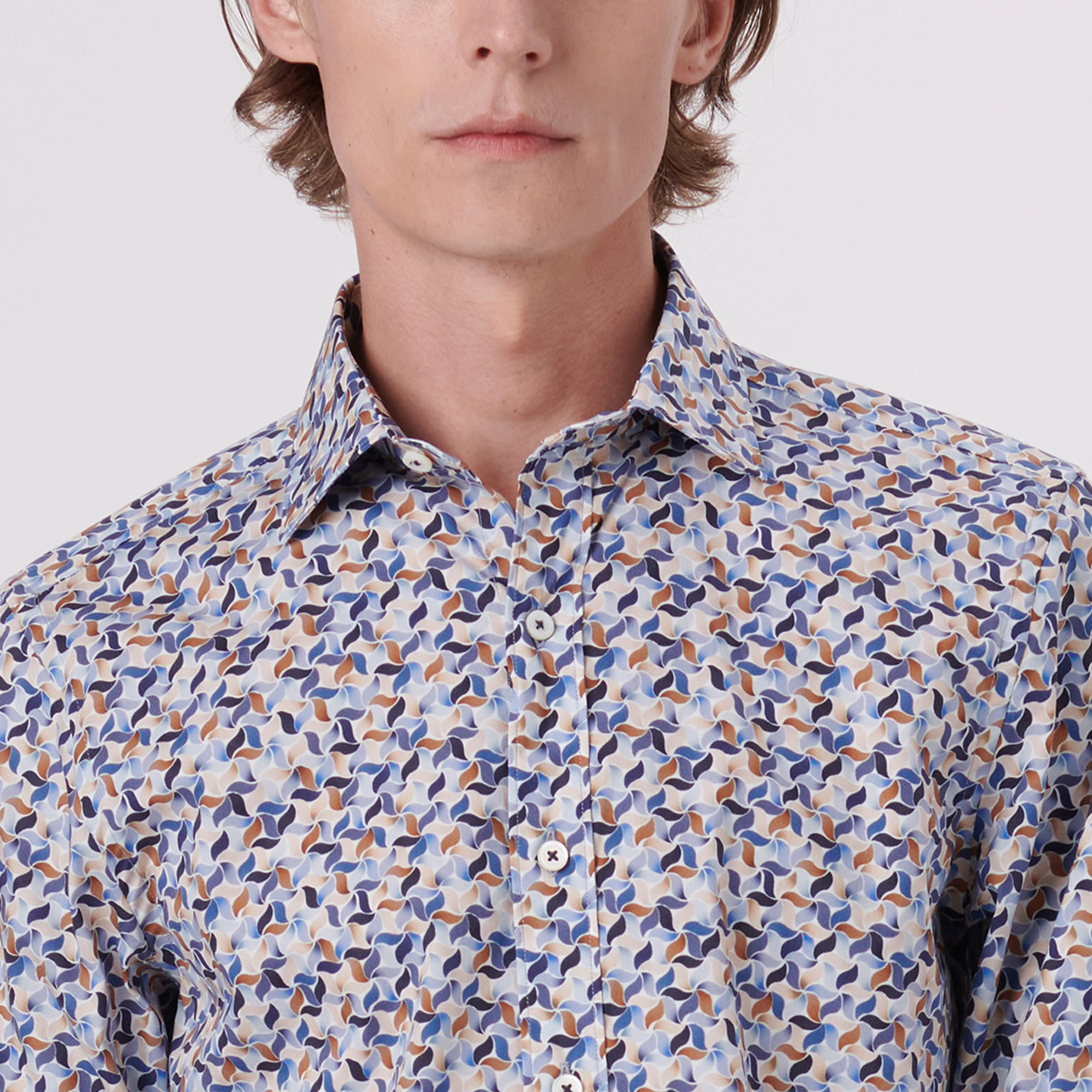 Axel Abstract Print Shirt