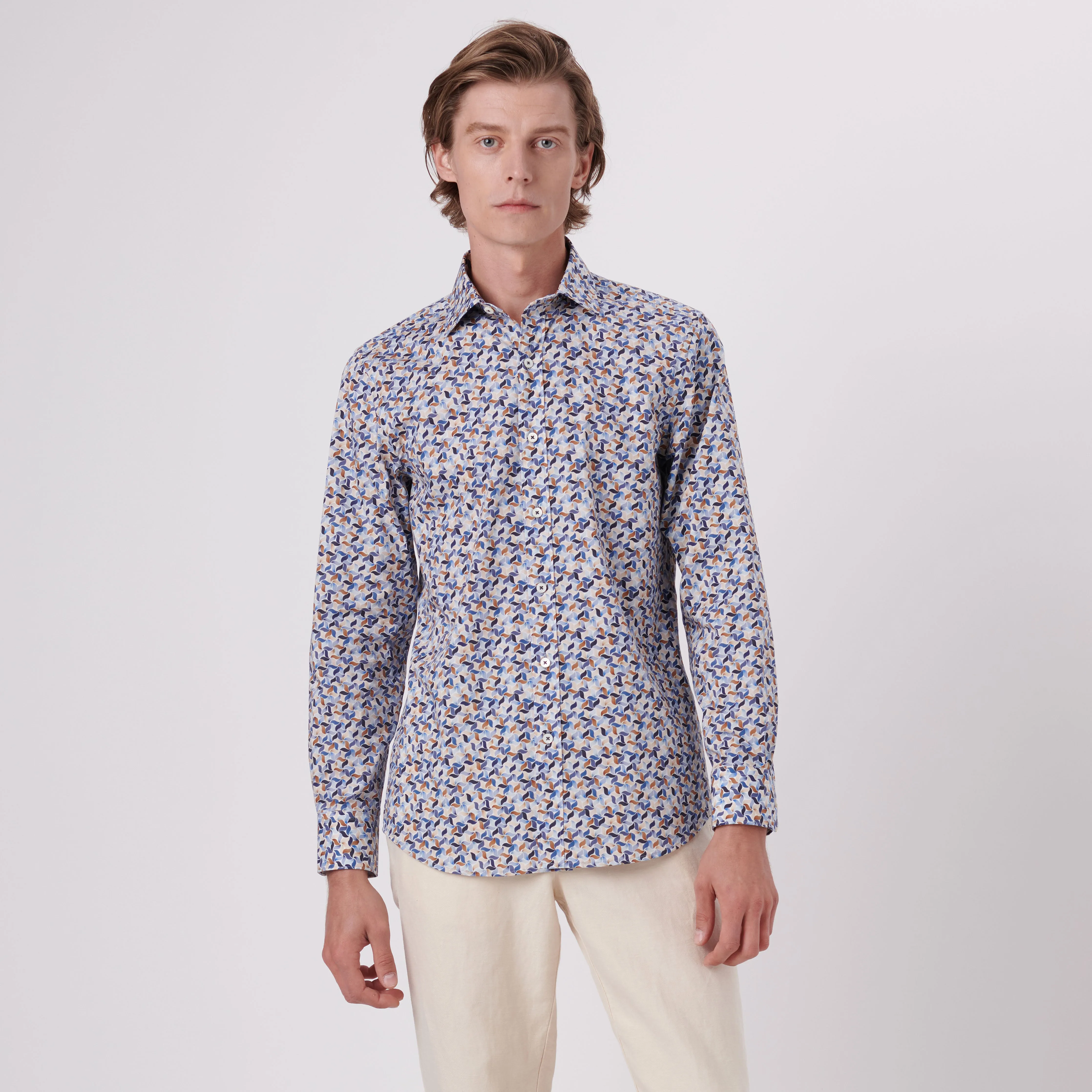 Axel Abstract Print Shirt