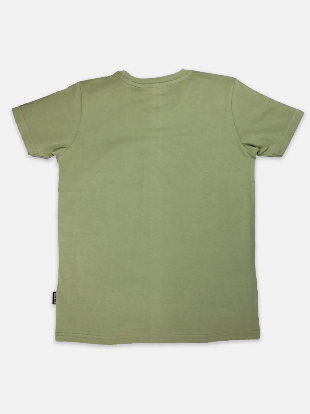 Boys Solid Half Sleeve Round neck Tee