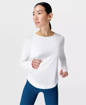 Breathe Easy Long Sleeve Top Sb9122 White