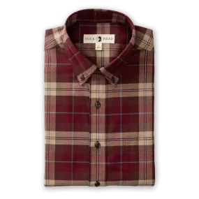 Buckner Plaid Cotton Flannel Sport Shirt