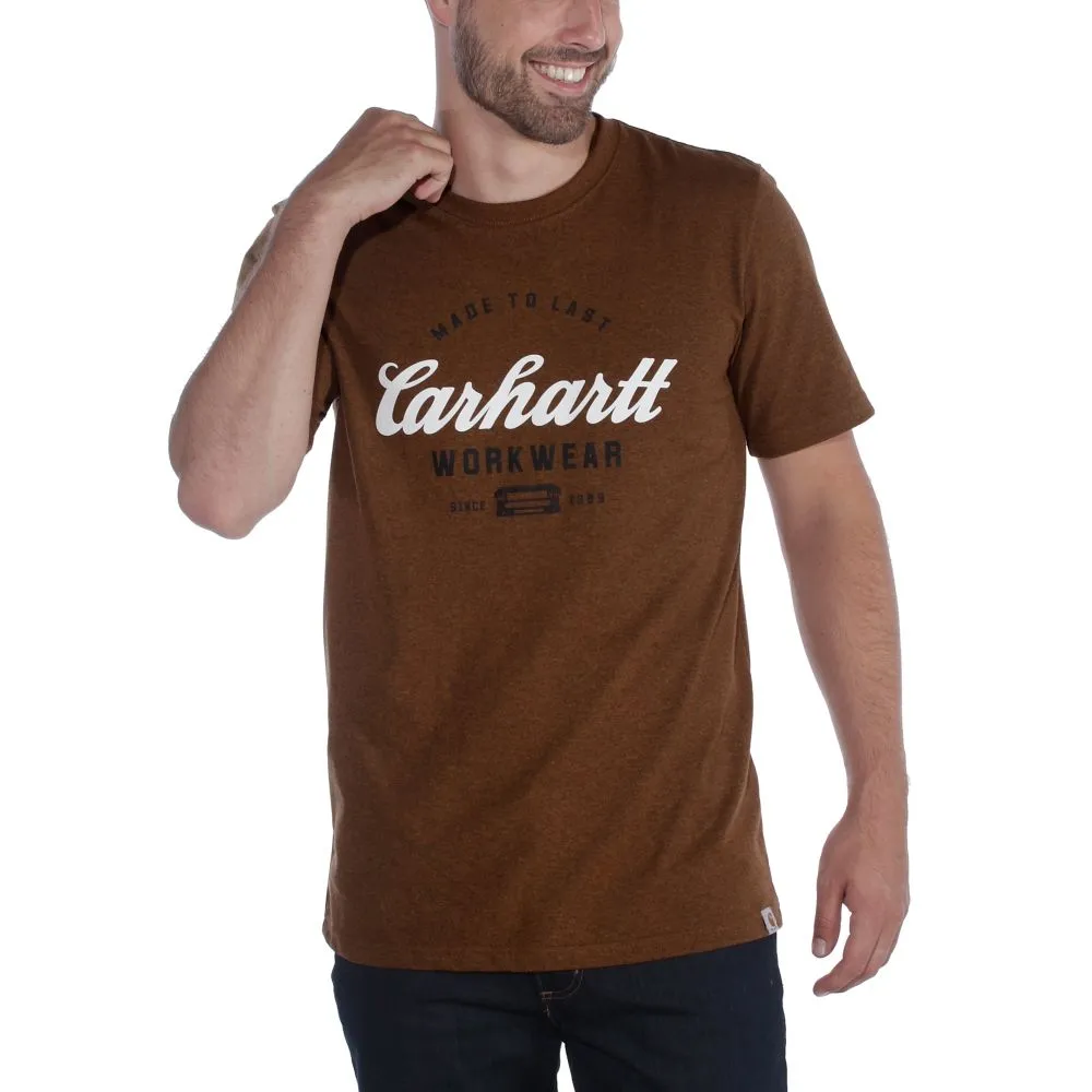 Carhartt&#x20;104181&#x20;Made&#x20;To&#x20;Last&#x20;T-Shirt&#x20;-&#x20;Oiled&#x20;Walnut