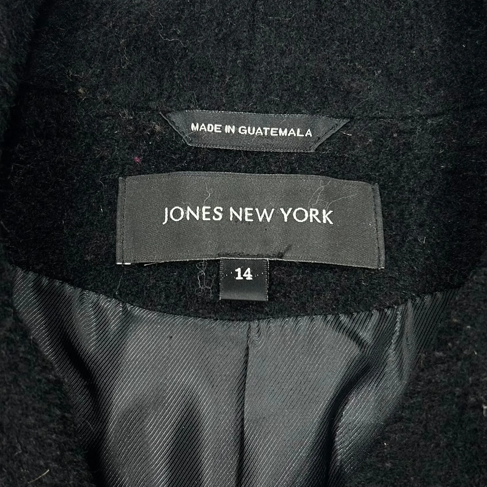 Coat Parka By Jones New York In Black, Size: Xl