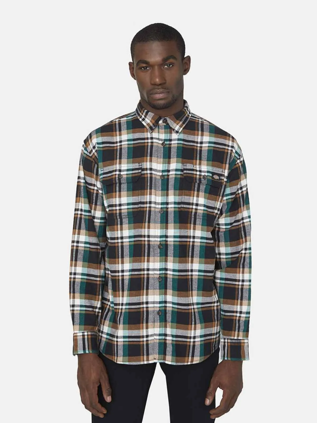 Flex&#x20;Flannel&#x20;Work&#x20;Shirt&#x20;-&#x20;Dickies