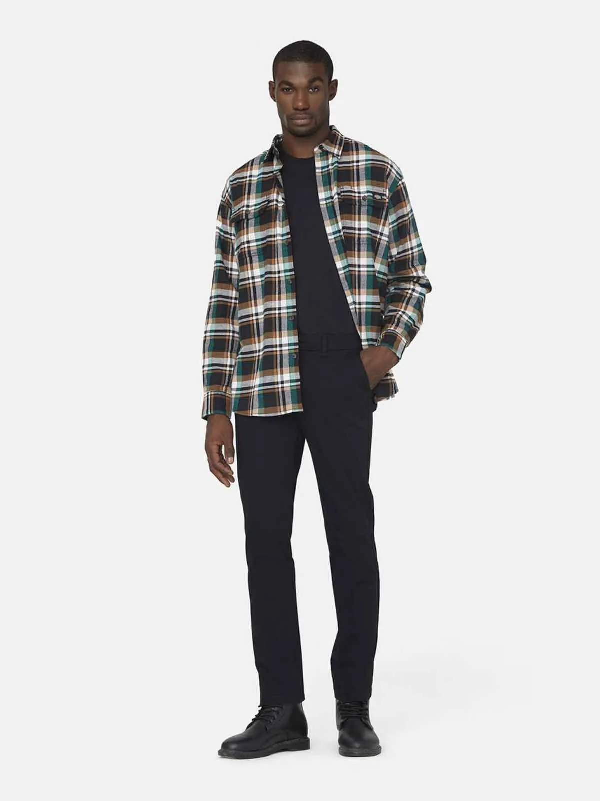 Flex&#x20;Flannel&#x20;Work&#x20;Shirt&#x20;-&#x20;Dickies