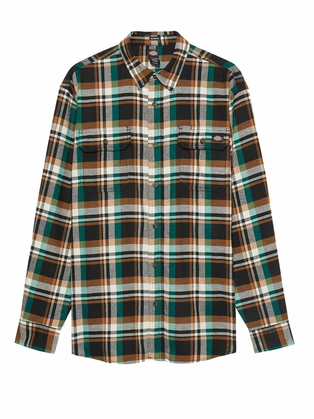 Flex&#x20;Flannel&#x20;Work&#x20;Shirt&#x20;-&#x20;Dickies