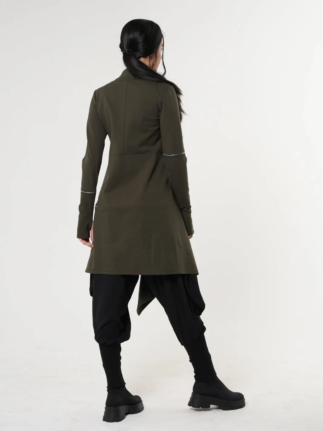 Futuristic Asymmetrical Coat