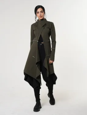 Futuristic Asymmetrical Coat