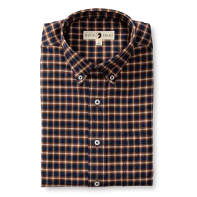 Harps Plaid Cotton Flannel Sport Shirt