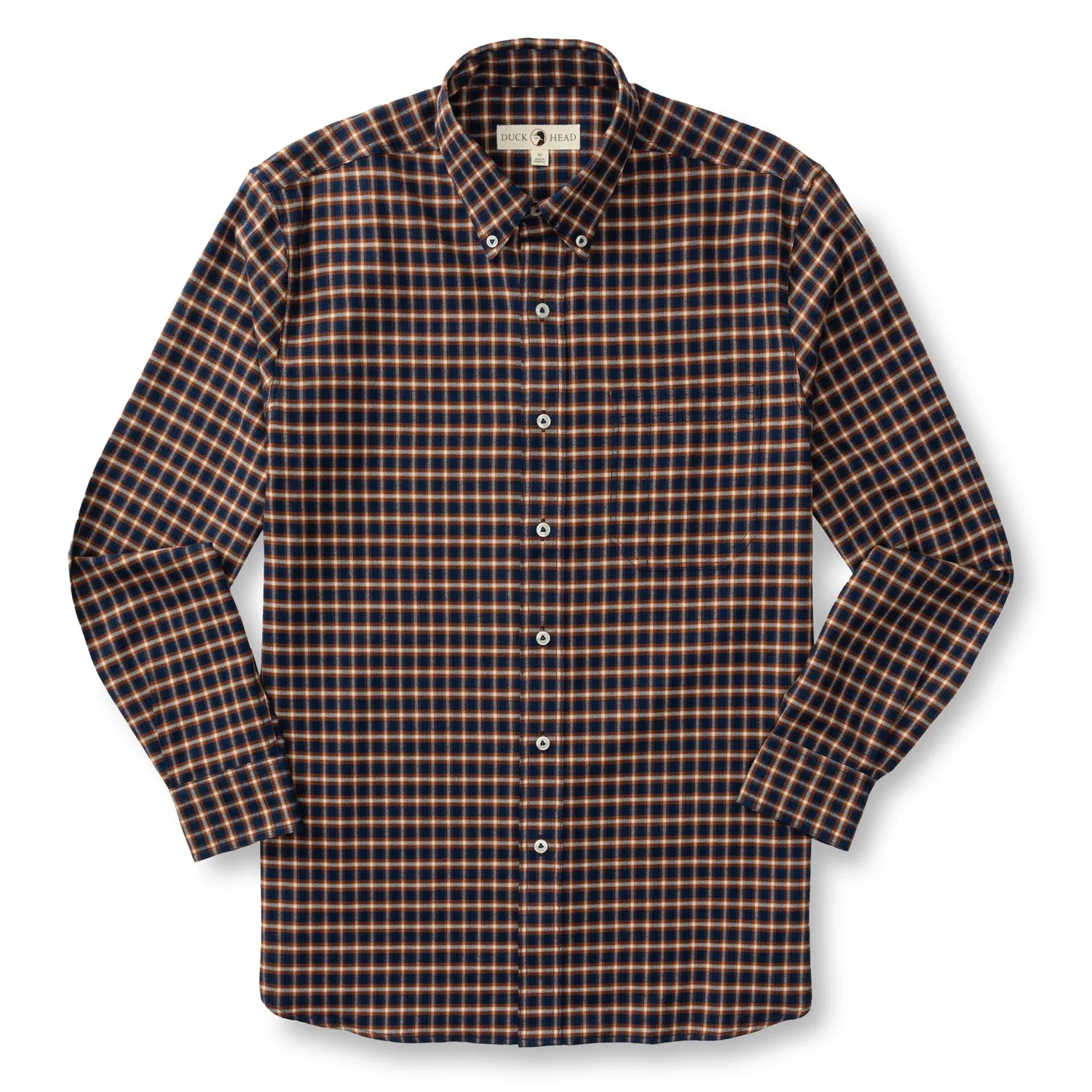 Harps Plaid Cotton Flannel Sport Shirt