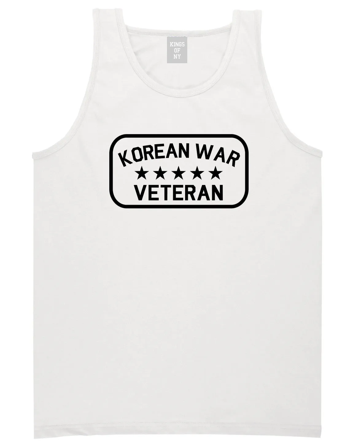 Korean War Veteran Mens Tank Top Shirt