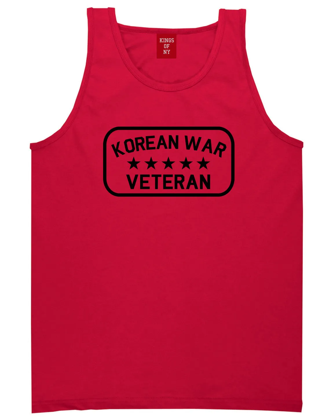 Korean War Veteran Mens Tank Top Shirt