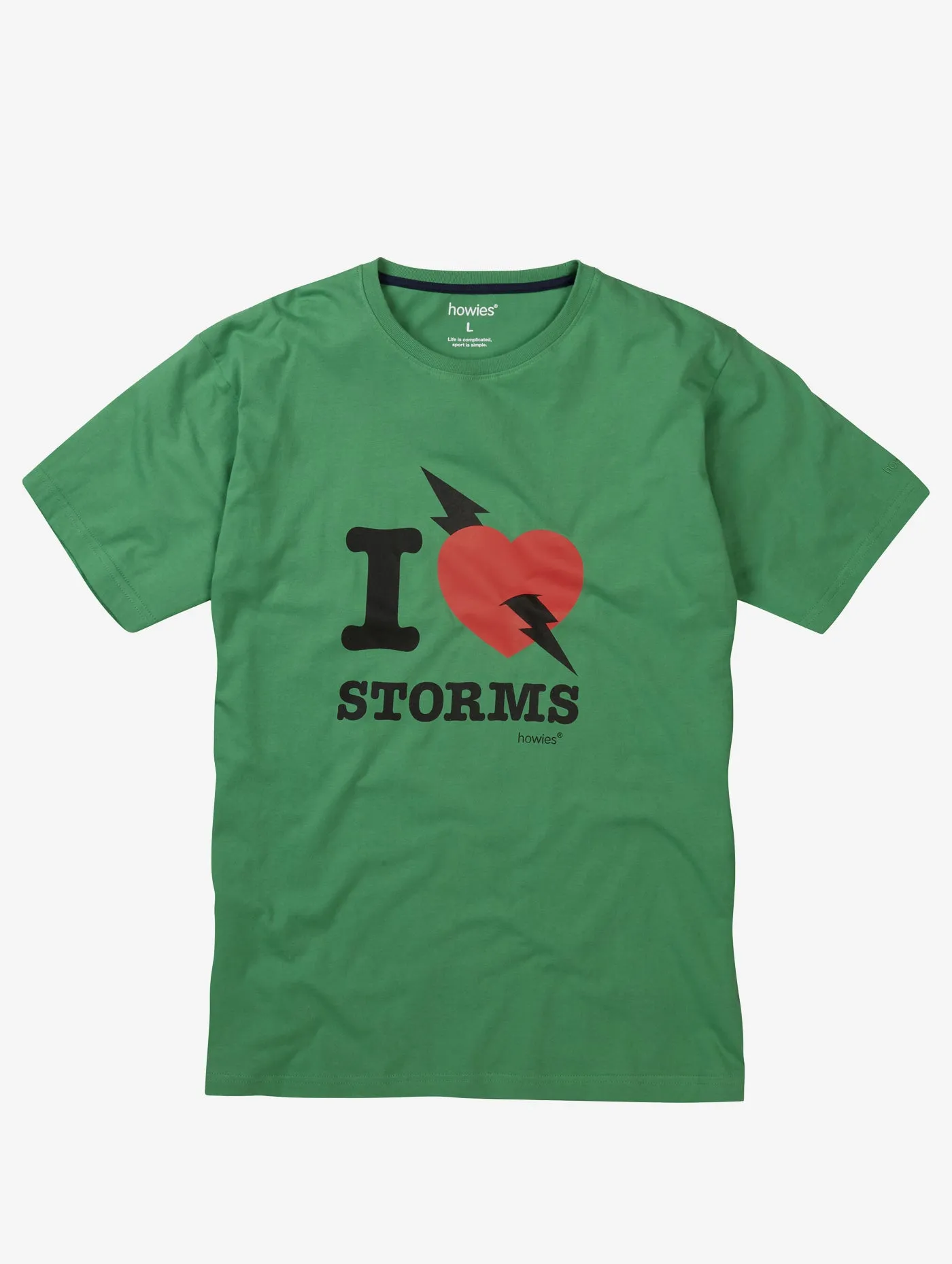 Men's I Love Storms Organic T-shirt