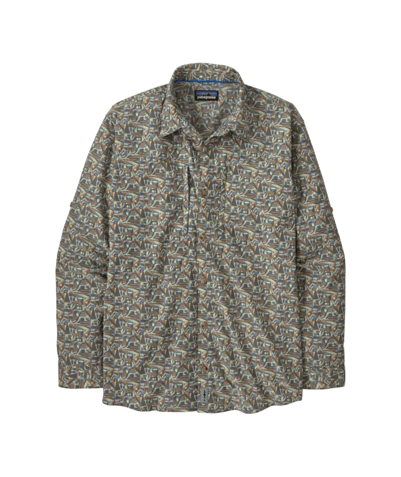 Men's Long-Sleeved Sun Stretch Shirt