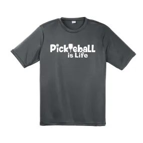 Pickleball Is Life | Men’s Short Sleeve Athletic Shirts | 100% Polyester