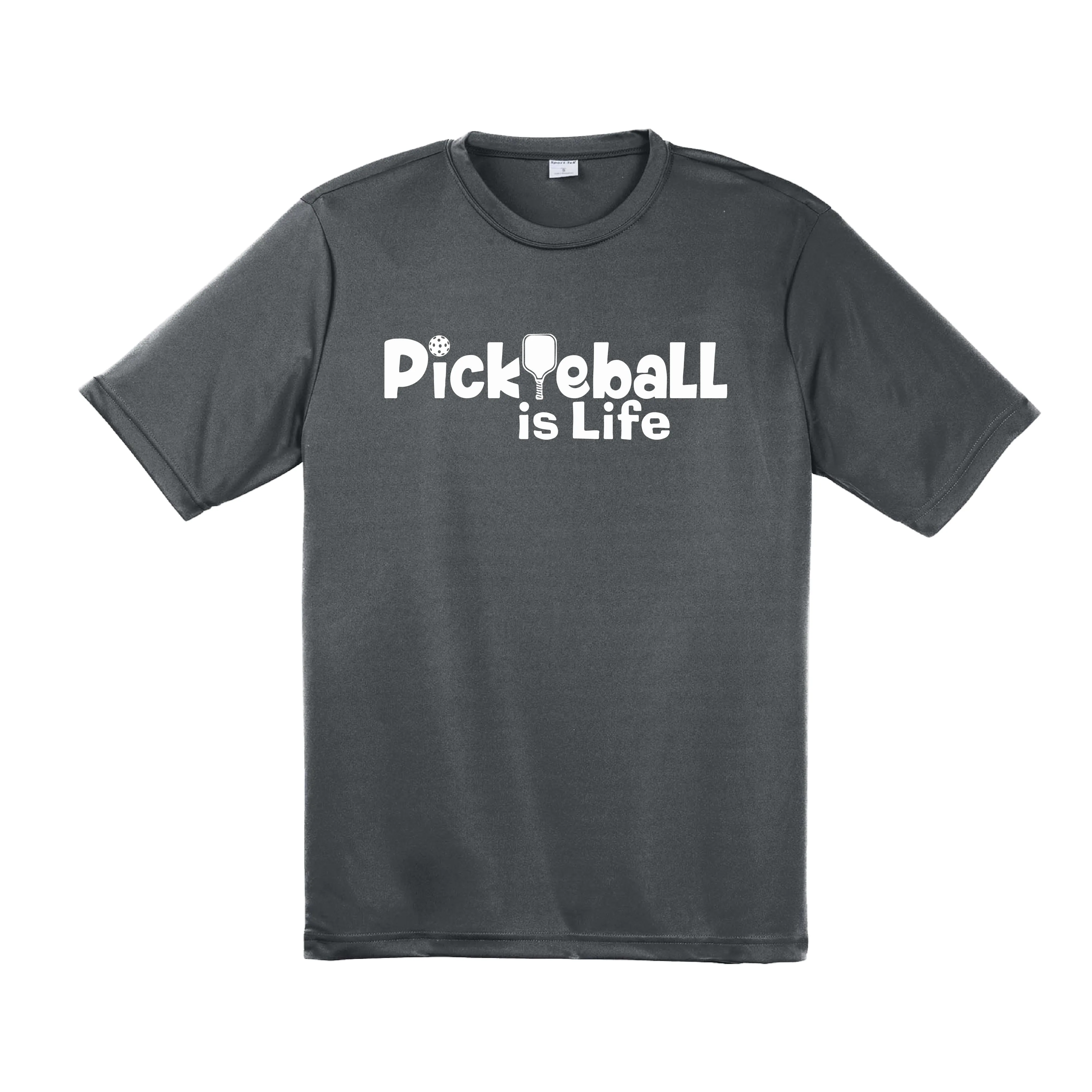 Pickleball Is Life | Men’s Short Sleeve Athletic Shirts | 100% Polyester