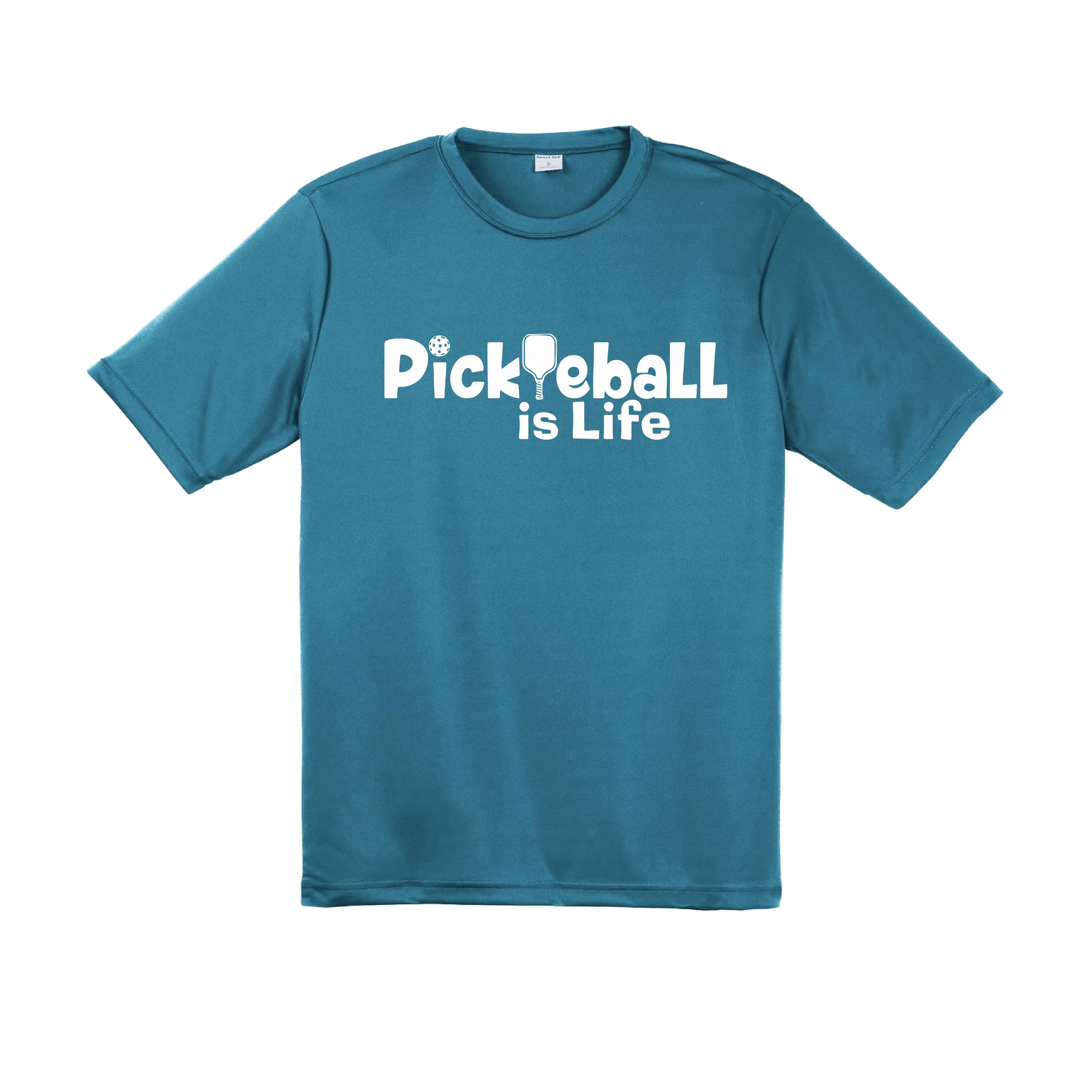 Pickleball Is Life | Men’s Short Sleeve Athletic Shirts | 100% Polyester