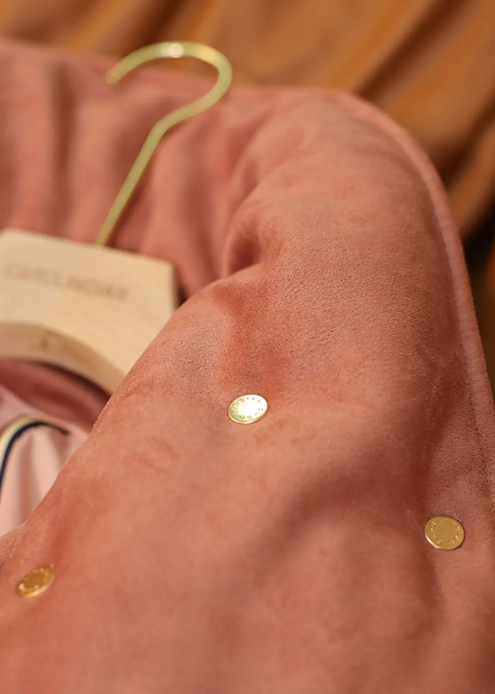 Pink Long Down Puffer Coat
