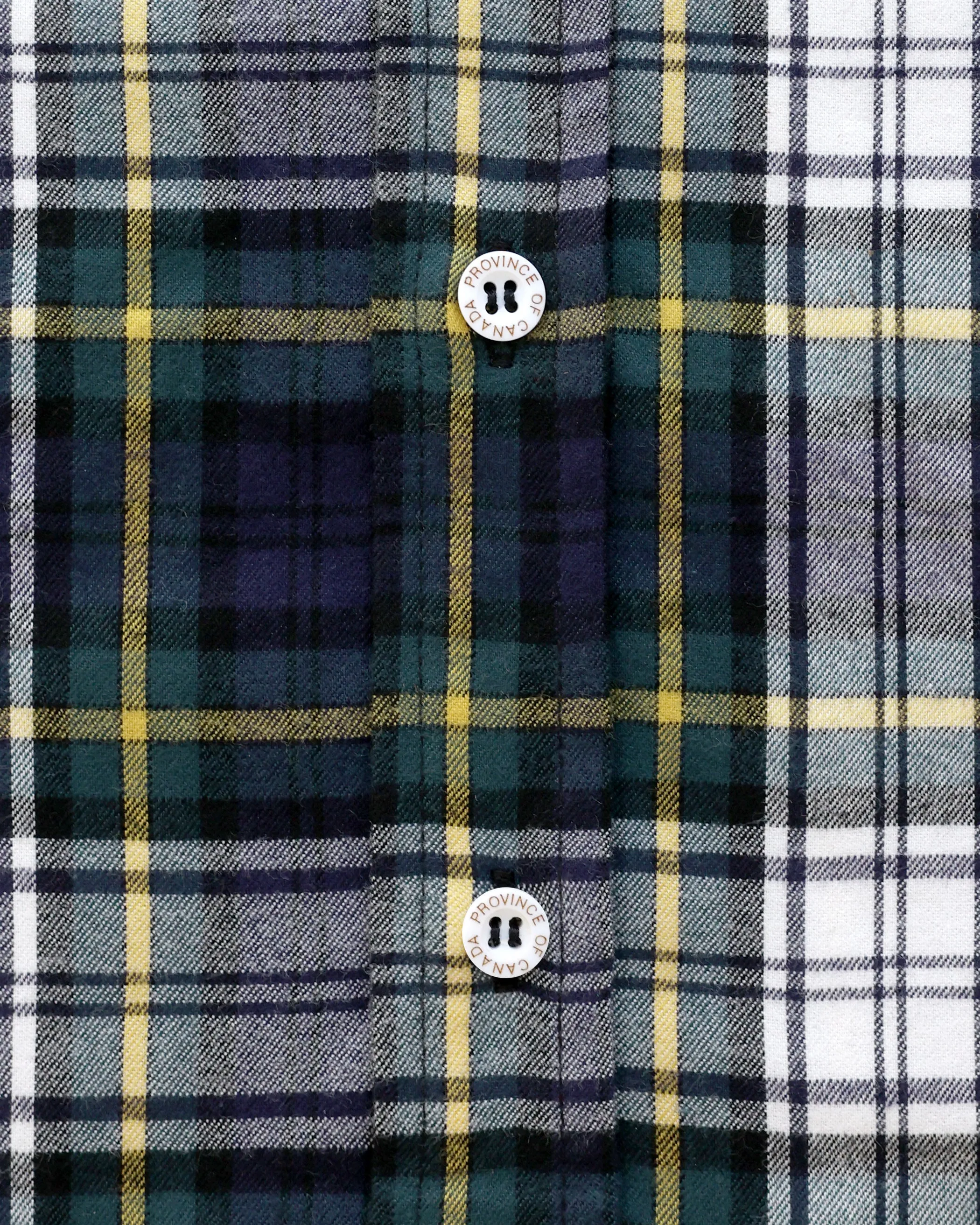 Plaid Flannel Shirt Navy - Unisex