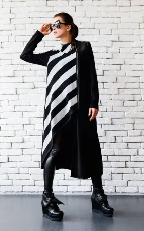 Plus Size Long Coat