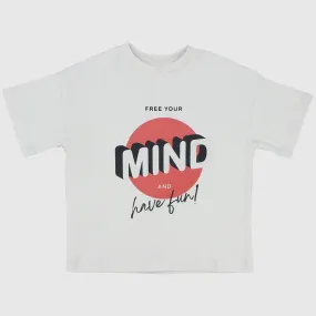 "Free Your Mind And Have Fun" Short-Sleeved T-Shirt