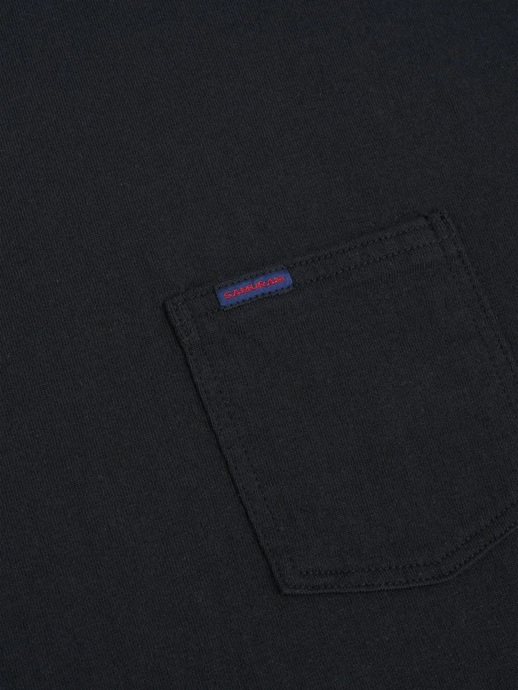 Black Heavyweight Pocket Plain Samurai Jeans SJST-PCMIIL