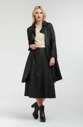 Shine Your Way Trench Black