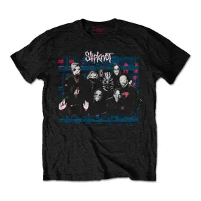 Slipknot WANYK Blue Glitch T-shirt