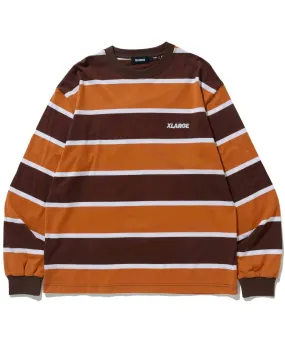 STANDARD LOGO STRIPED L/S TEE