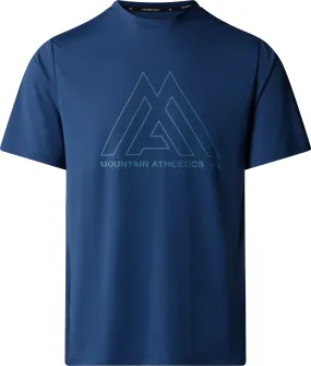 The North Face Men&#x27;s Mountain Athletics 24/7 T-Shirt Shady Blue | Buy The North Face Men&#x27;s Mountain Athletics 24/7 T-Shirt Shady Blue here | Outnorth